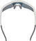 100% Speedcraft XS Mirror Sports Glasses - matte white/blue multilayer mirror