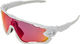 Jawbreaker Glasses - polished white/prizm road refresh