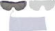 Devour Sports Glasses - sapphire purple translucent/violet-silver mirror