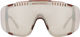 POC Devour Sportbrille - himalayan salt translucent/brown-silver mirror