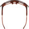 Devour Sports Glasses - himalayan salt translucent/brown-silver mirror