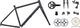 Flint 28" Gravel-Rahmenkit mit Shimano GRX RX810 Gruppe - schwarz/M