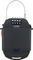 ABUS Combiflex 2503 Kabelschloss mit UCH Hülle - black