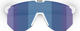Bliz Hero Sports Glasses - matte white | blue multicolor