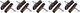 Shimano Bremsschuhe M65T - 5 Paar - schwarz