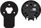 ABUS Anclaje de pared WCH + cadena de inserción 9KS - black/110 cm