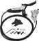 SRAM Freno de disco Level Ultimate Stealth 4-Piston Carbon - clear anodized/rueda trasera