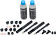 Juego de ruedas Advanced R.50 Streem VONOA Disc Center Lock Carbon 28" - black-black/Juego 28" (RD 12x100 + RT 12x142) SRAM XDR