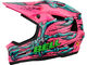 Casque Intégral Sanction 2 DLX MIPS - bonehead gloss pink-turquoise/55 - 57 cm