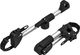 Eufab Strap adjustable frame holder - black-silver