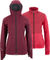 Chaqueta para damas Womens Yaras 3in1 - cassis uni/38