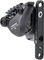 GRX Brake Caliper BR-RX820 w/ Resin Pads - black/front flat mount
