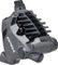 GRX Brake Caliper BR-RX820 w/ Resin Pads - black/rear flat mount
