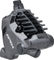 Shimano GRX Bremssattel BR-RX820 mit Resinbelag - schwarz/HR Flat Mount