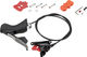 Force D2 eTap AXS HRD Disc Brake with Shift/Brake Lever - black-iridescent/front