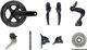 Dura-Ace Di2 R9250 2x12 40-54 Groupset w/ Disc Brake - black/172.5 mm 40-54, 11-30