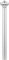 LED-Sattelstütze mit integriertem Rücklicht mit StVZO-Zulassung - silver/27,2 mm / 350 mm / SB 9 mm