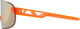 Gafas deportivas Elicit - fluorescent orange translucent/violet-gold mirror