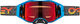 Airbrake MX Goggle - blue crackle/fire iridium