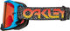 Airbrake MX Goggle - blue crackle/fire iridium