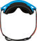 Máscara Goggle Airbrake MX - blue crackle/fire iridium