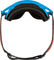 Airbrake MX Goggle - blue crackle/fire iridium