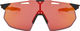 Hypercraft SQ Hiper Sportbrille - soft tact black/hiper red multilayer mirror