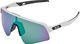 Oakley Sutro Lite Sweep Sportbrille - matte white/prizm road jade