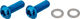 KCNC Tornillos de portabidones Torx - blue/T25