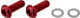 KCNC Tornillos de portabidones Torx - red/T25