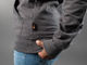 Road Hoodie - melange grey/M