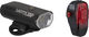 Micro 300 + KTV Drive Light Set - StVZO approved - black/300 lumens