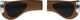 Ergon Poignées GP1 Evo Single Twistshift pour Poignée Tournante (un côté) - brown-black/universal