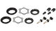 DT Swiss Juego ruedas HX 1700 SPLINE LS 29" 30 Boost Disc Center Lock Hybrid - negro/Juego 29" (RD 15x110 Boost + RT 12x148 Boost) Shimano Micro Spline