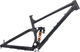 RAAW Mountain Bikes Jibb 29" Frameset w/ Fox DHX2 2POS Factory - matte black/M, 500 lbs