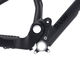 RAAW Mountain Bikes Kit de Cadre Jibb 29" avec Fox DHX2 2POS Factory - matt black/M, 500 lbs