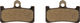 Shimano Plaquettes de Frein M04-RX pour XT BR-M755 - universal/résine synthétique
