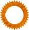 Garbaruk Thread Mount Chainring for SRAM XX/XX SL PM 3 mm Round - orange/36/36 