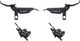 SRAM Maven Silver F+R Disc Brake Set - black anodized/Set/Flip-Flop (non-side-specific)