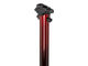 Seatpost - UD carbon-red/31.6 mm / 420 mm / SB 0 mm