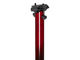 Seatpost - UD carbon-red/31.6 mm / 420 mm / SB 0 mm