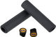 Chunky Silikon Lenkergriffe - black/130 mm