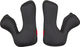 Fox Head Wangenpolster für Rampage RS MIPS Fullface-Helm - black/-