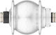 28 12 Disc Center Lock Nabendynamo - silber-eloxiert/32 Loch