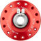 28 12 Disc Center Lock Nabendynamo - rot/28 Loch