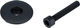 Modell 1 Aheadkappe + Schraube im Set - Werkstattverpackung - schwarz-matt/1 1/8"