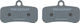 Plaquettes de Frein Disc STANDARD pour Shimano - organique - acier/SH-003