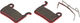 Jagwire Disc Brake Pads for Shimano - semi-metallic - steel/SH-001