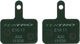E10.11 Brake Pads for Auriga / Gemini SL / Junior MTB / mechanical - universal/organic