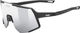 uvex sequenze Brille - black matt | mirror silver
